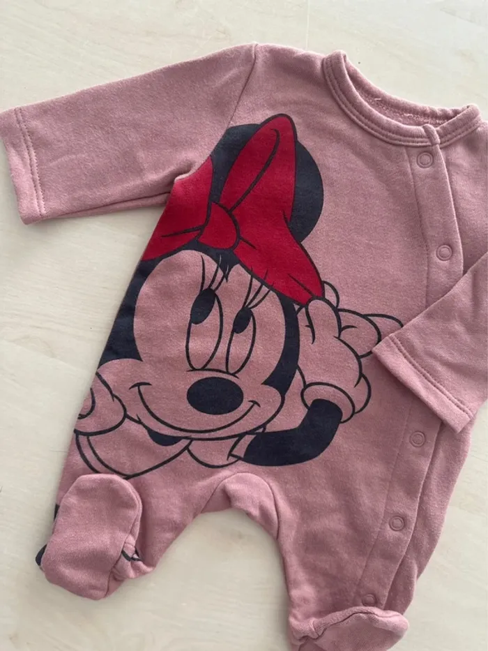 Pyjama Minnie naissance 48-51 cm - photo numéro 3