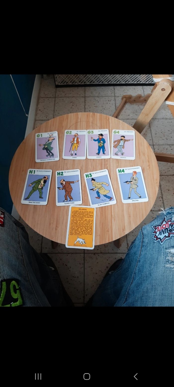 Jeux de carte tintin (collection) - photo numéro 6