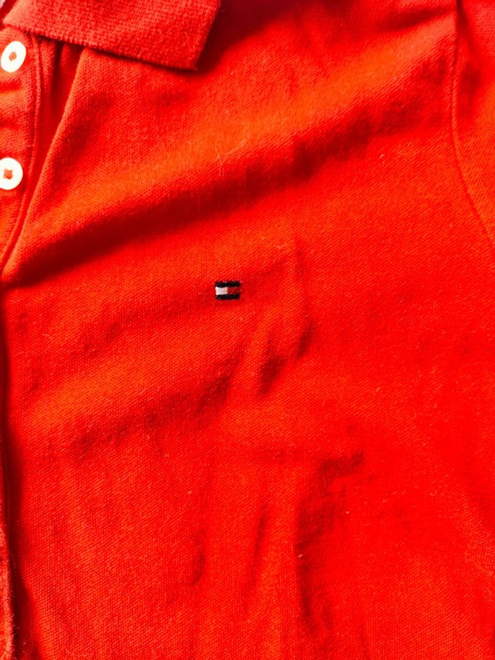Polo Tommy Hilfiger Femme Rouge – Taille XS - photo numéro 3