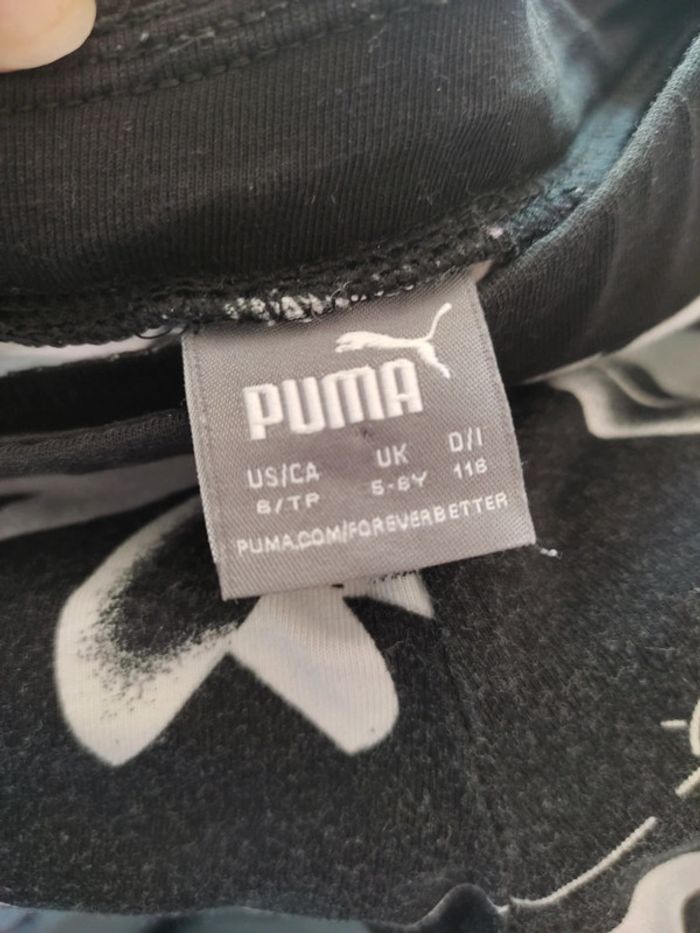 Legging à fleurs Puma T.5-6 A - photo numéro 3