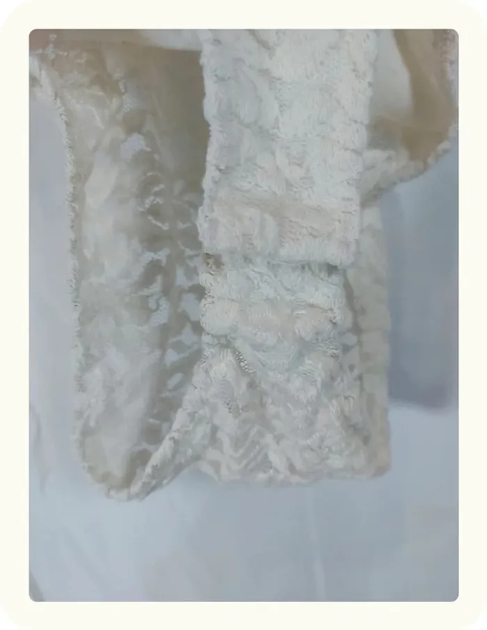 Body dentelle blanche - photo numéro 3