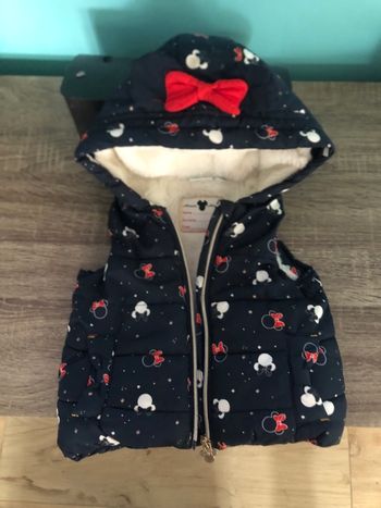 Doudoune sans manche bébé 12mois