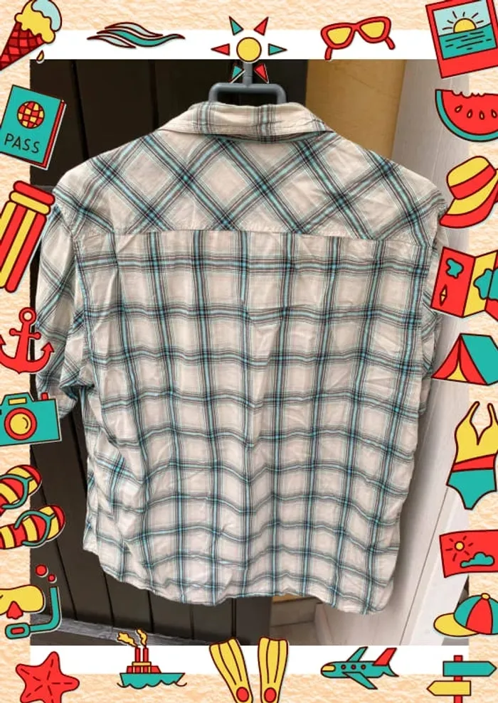 Chemise à carreaux OWK - photo numéro 3