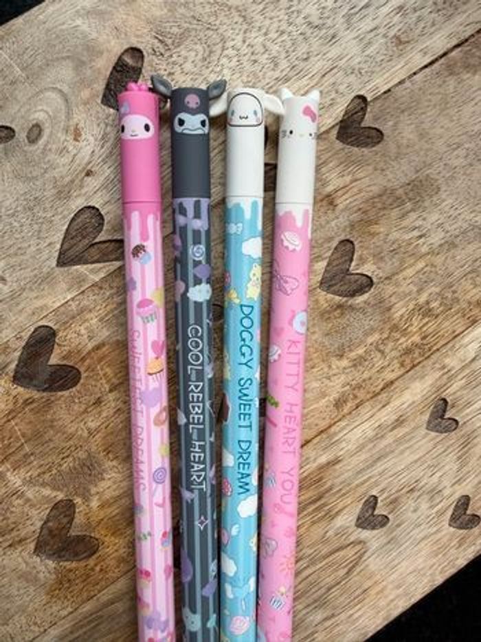 Magnifique stylos effaçables style Legami passion kawai - photo numéro 2
