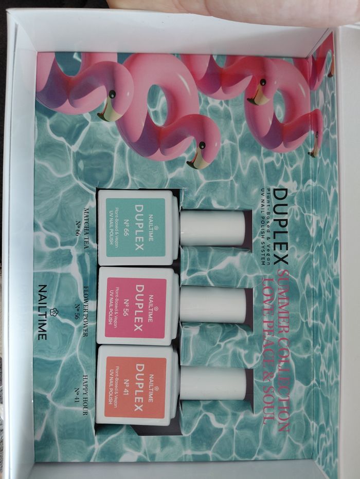 Coffret 3 vernis semi permanent