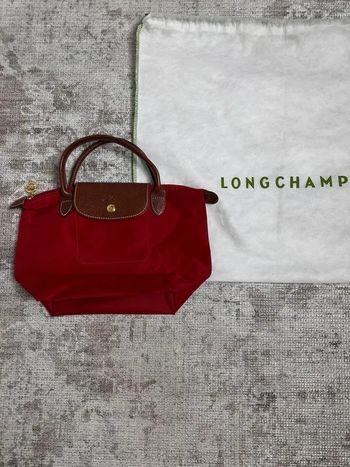 Sac longchamp le pliable rouge taille S 590