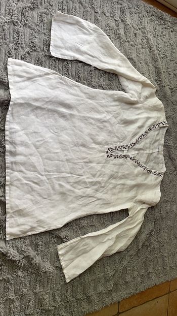 Blouse Camieu en lin taille 40