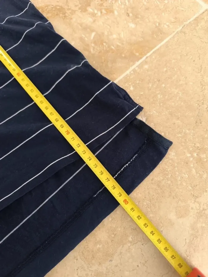 Polo Ralph Lauren homme taille L golf pima excellent état sauf petit trou au dos - marine logo col - photo numéro 4