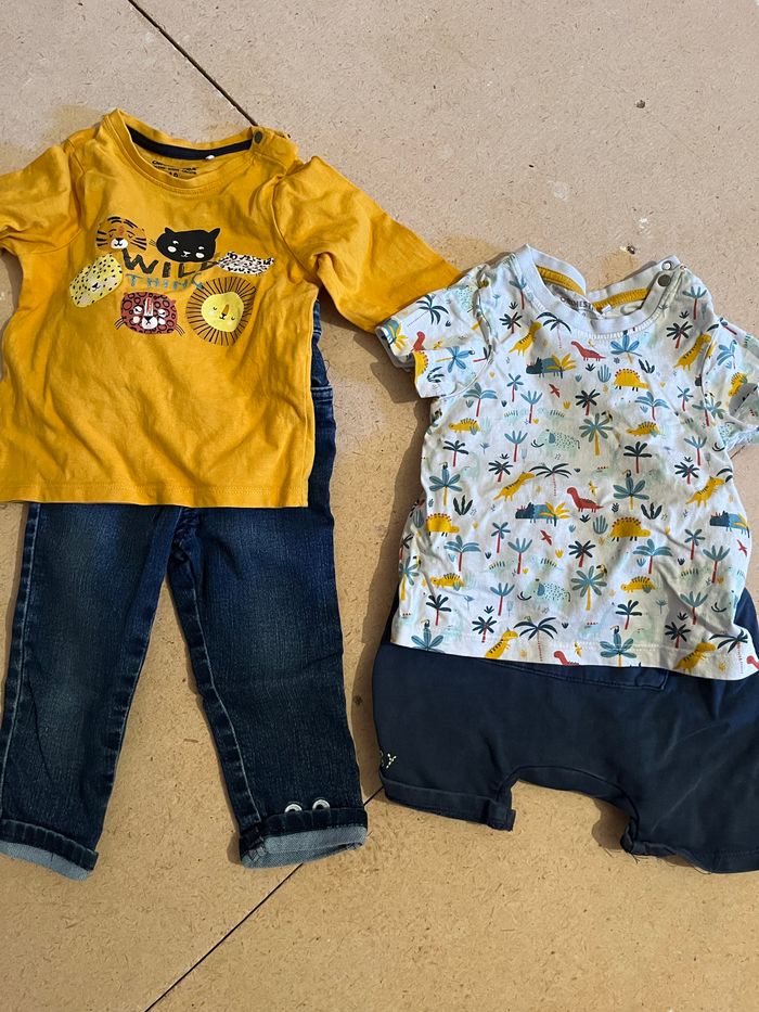 Gros habits garçon du 6 au 23 mois