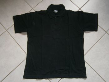 Polo MC noir PETIT BATEAU 14 ans