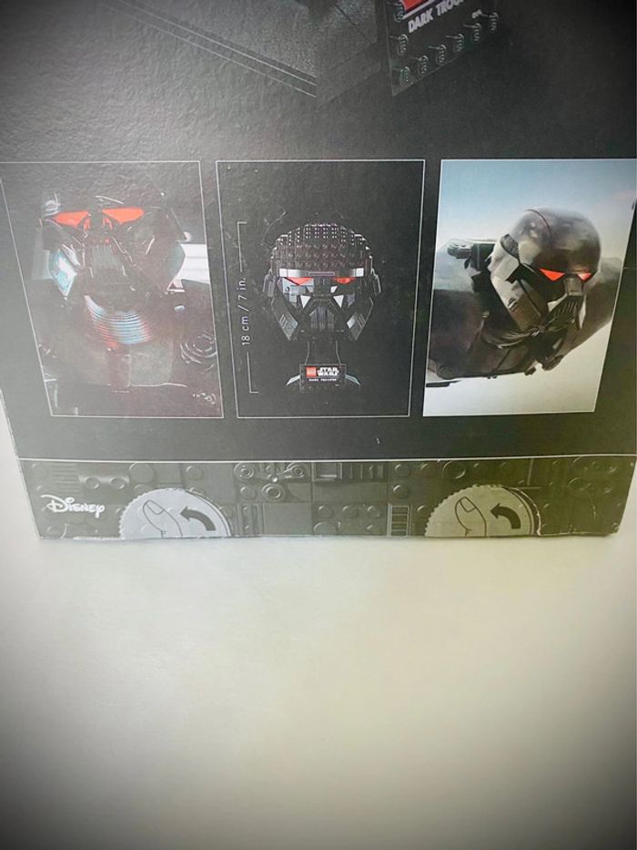 LEGO Star Wars 75343 - Casque du Dark Trooper - Neuf et Scellé - photo numéro 3