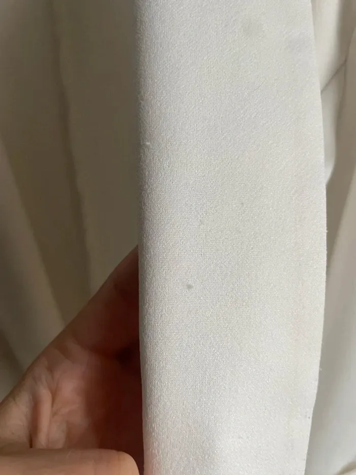 Blazer blanc manche 3/4 - photo numéro 5