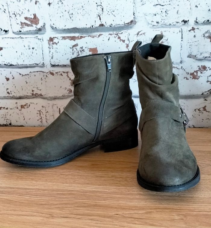 Bottines en daim  SPM 39 - photo numéro 5