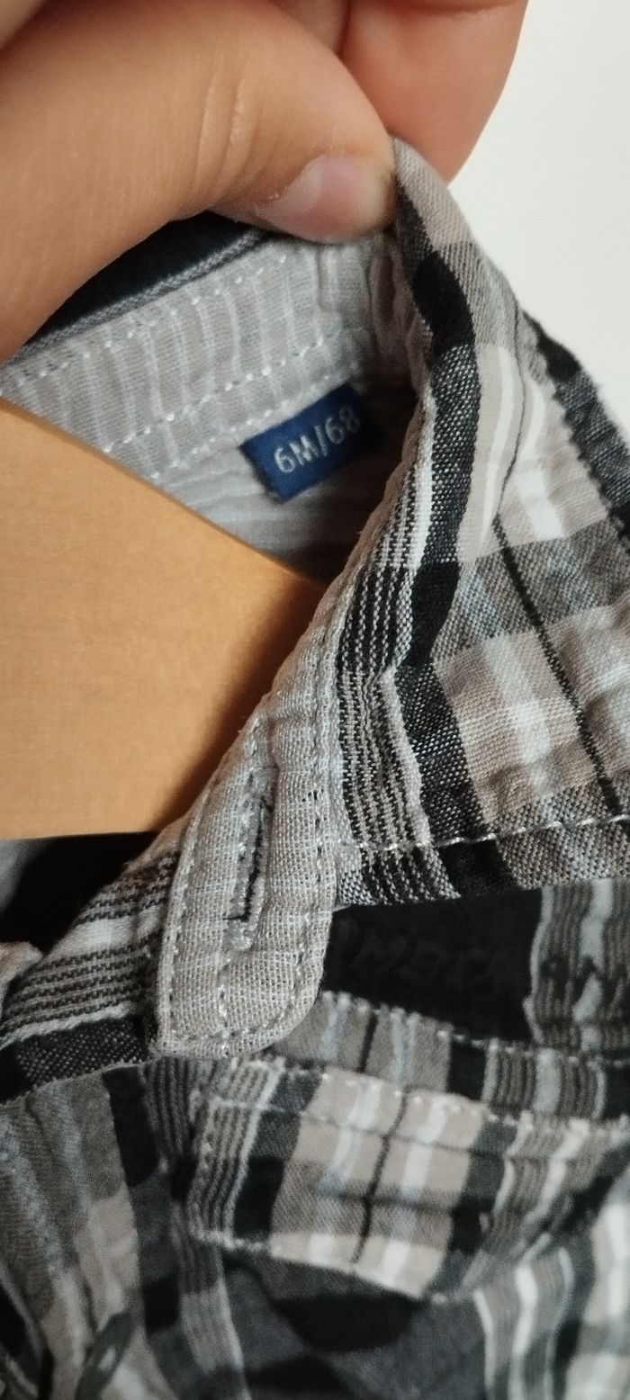 Chemise ML garçon 6 mois Timberland - photo numéro 3