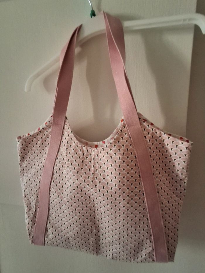 Sac rose fait-maison