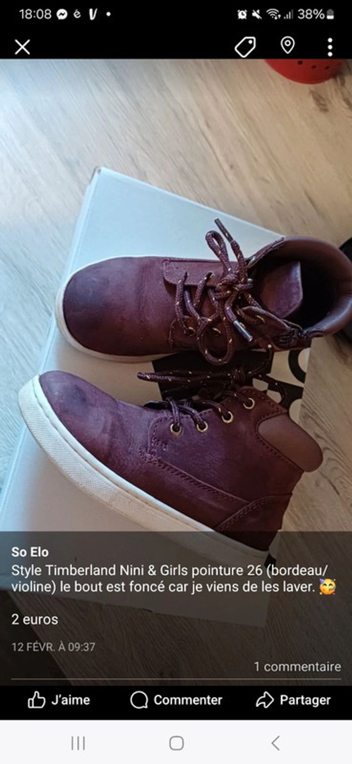 Chaussure 26