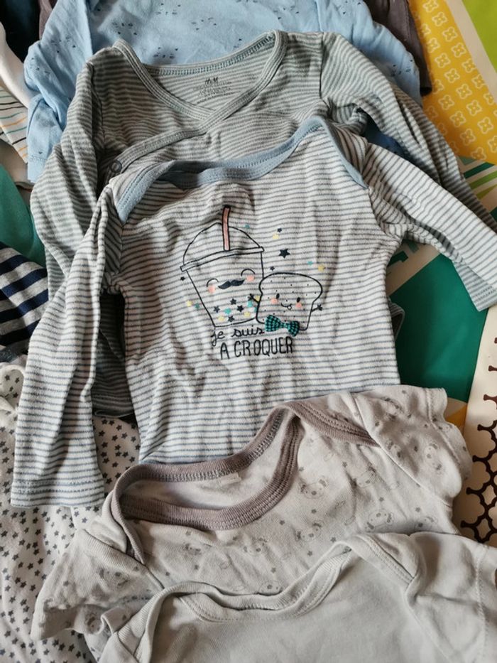 Lot 14 bodies 6 mois - photo numéro 2