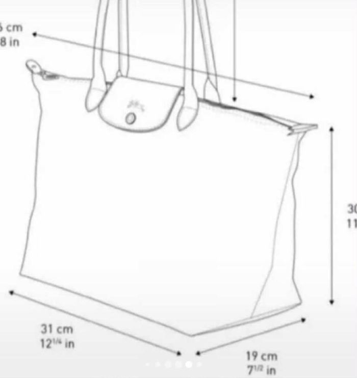 Longchamp taille L marine - photo numéro 10