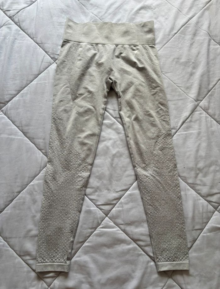 Legging Gymshark vital sculpt seamless femme gris clair Taille S/36 Taille haute - photo numéro 5