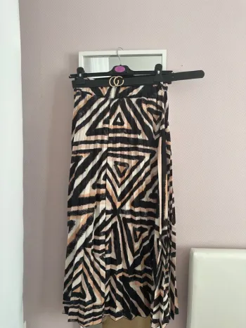 Jupe longe avec ceinture