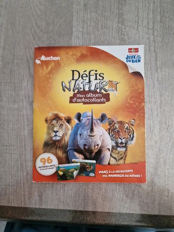 Livre Défis Nature