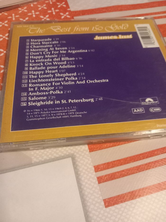 CD best of de James Lust - photo numéro 2