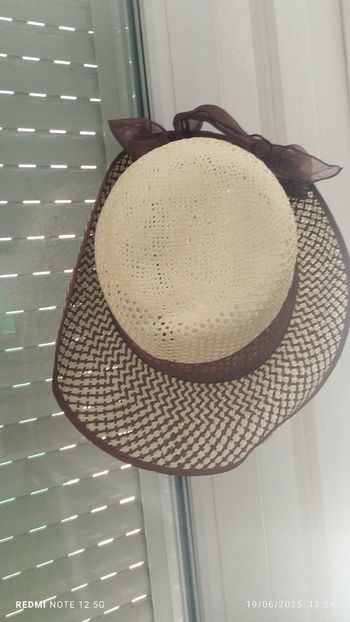 Chapeau en paille femme