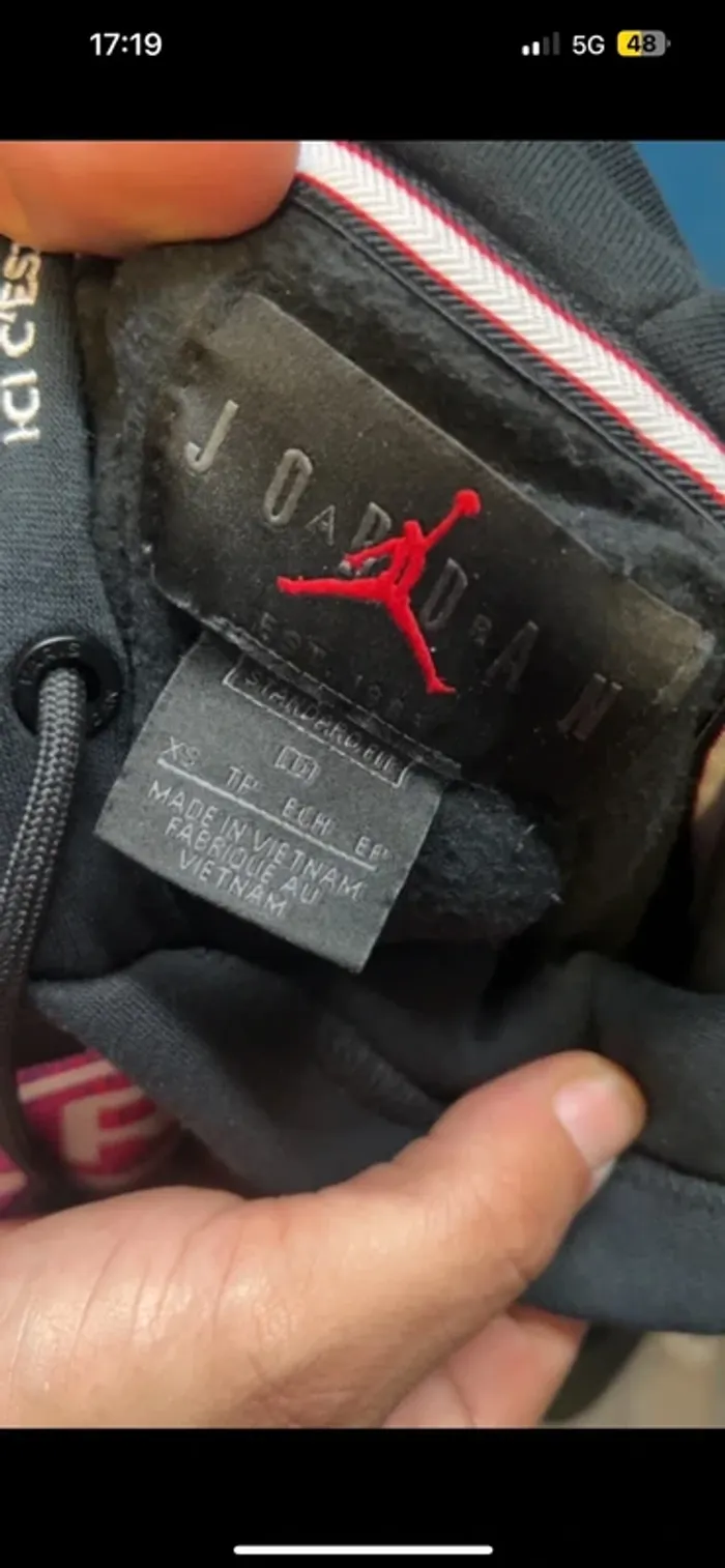 Sweet Jordan Paris saint germain taille xs - photo numéro 7