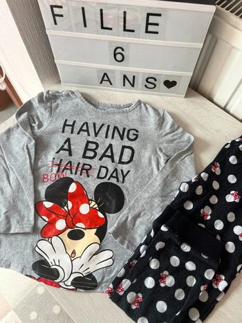 Pyjama Disney Minnie 6 ans