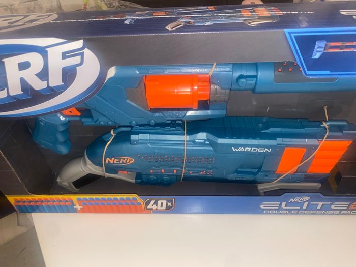 Pistolet Nerf elite double defense neuf - photo numéro 5
