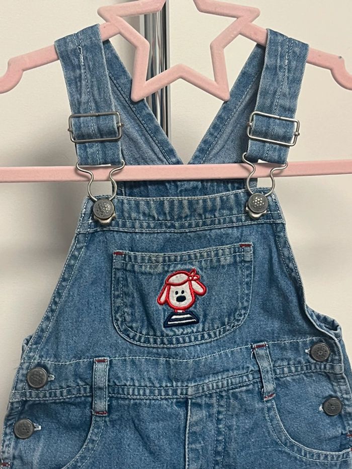 Salopette en jean 1 an - photo numéro 2