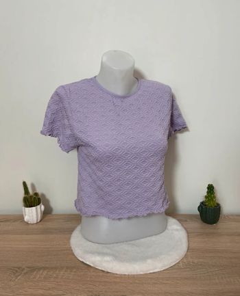 Crop top lila FB Sister