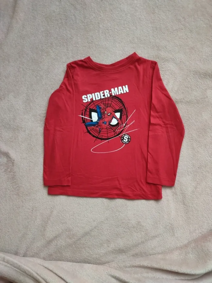 T-shirt à manches longues 6 ans Spiderman - photo numéro 3
