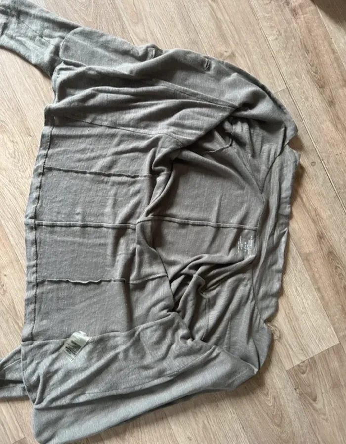Majestic filature, veste blazer en lin femme, taille 3/40 kaki vert - photo numéro 7