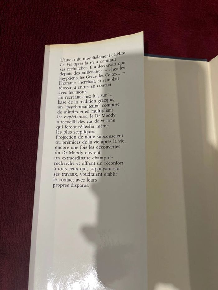 Livre Spiritisme Rencontres du Dr Raymond Moody - photo numéro 3