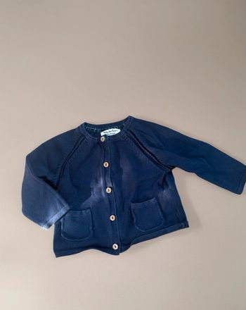 Gilet bleu marine Zara
