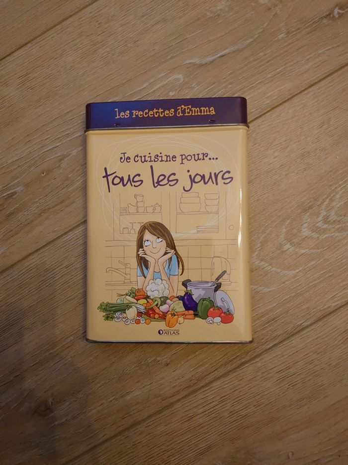 3 coffrets Les recettes d'Emma 3 boîtes je cuisine - photo numéro 5