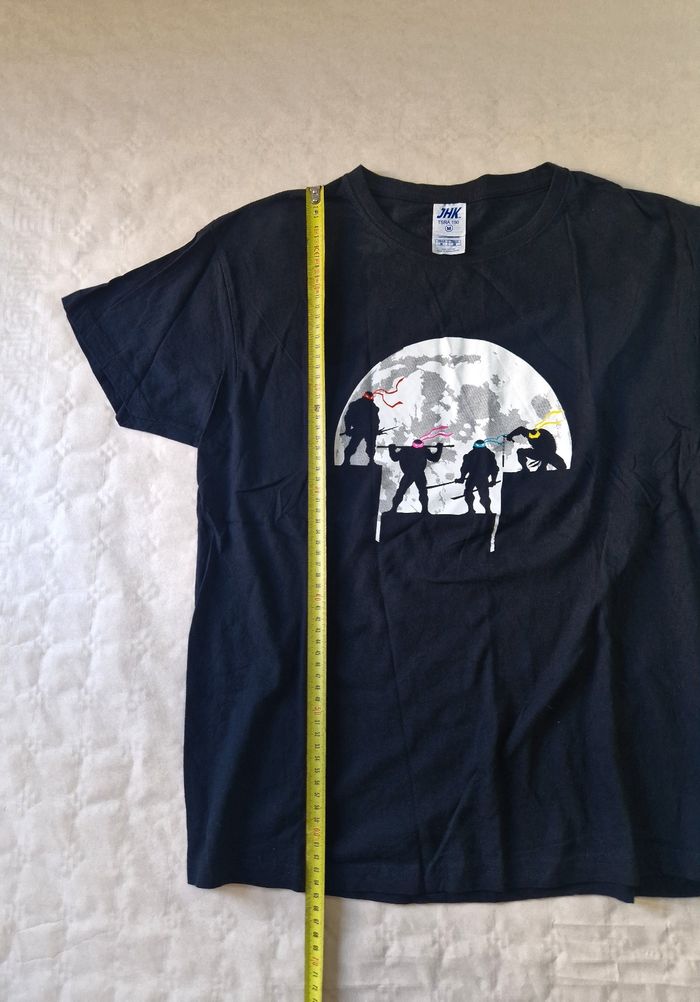 Tee-shirt homme  , JHK , tortues ninja  , taille M , 100% coton - photo numéro 3