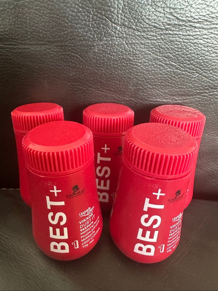 Lot de 5 Poudre de texture coiffante