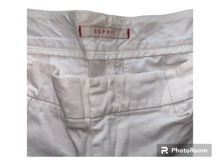 Pantalon blanc esprit taille 42 - photo numéro 2