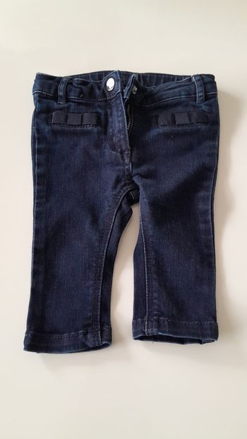 Jean fille jacadi 6 mois