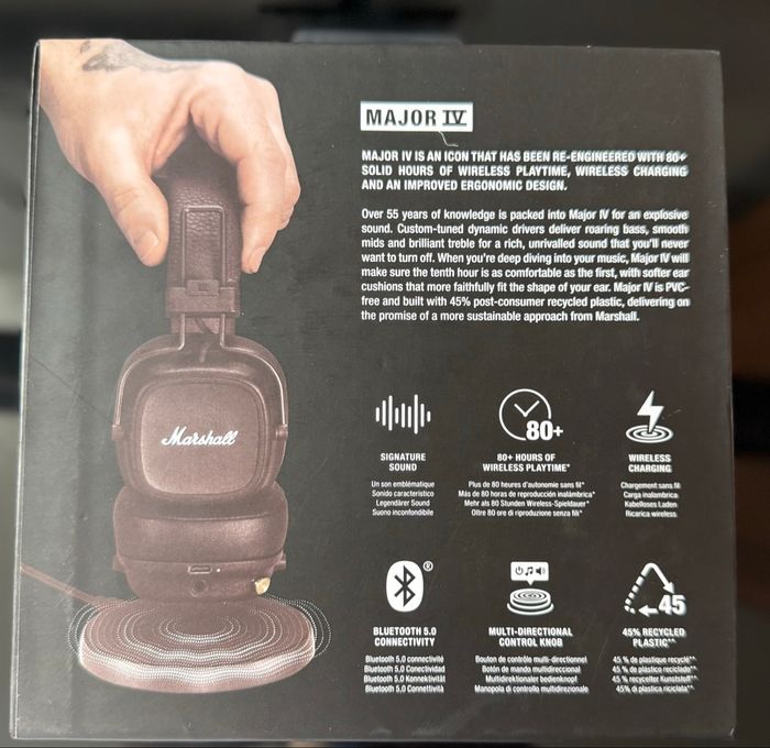 Casque Marshall major IV - photo numéro 3