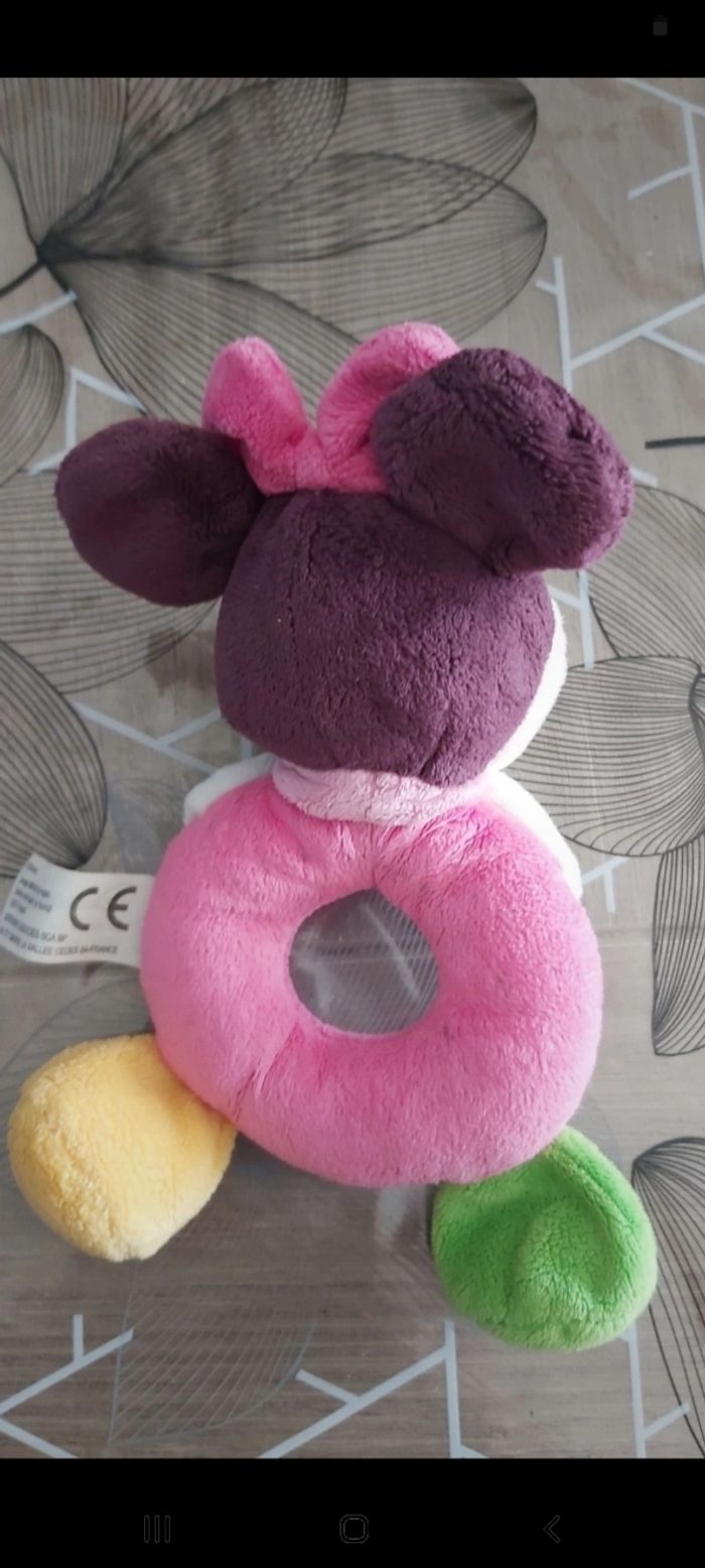 Doudou hochet Minnie - photo numéro 2