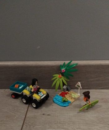 Lego friends véhicule de protection des tortues