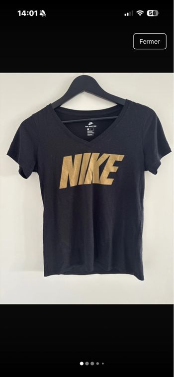 shirt Nike The Nike TeeTaille S Athletic Cut S / 36 / 8 • Très bon état