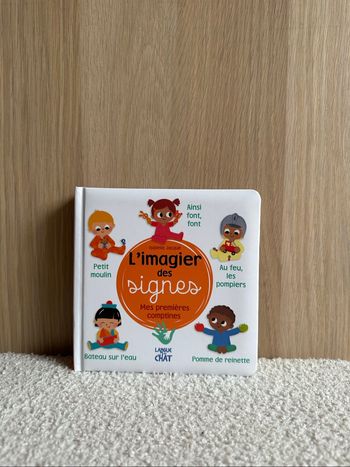 Livre mes premières comptines