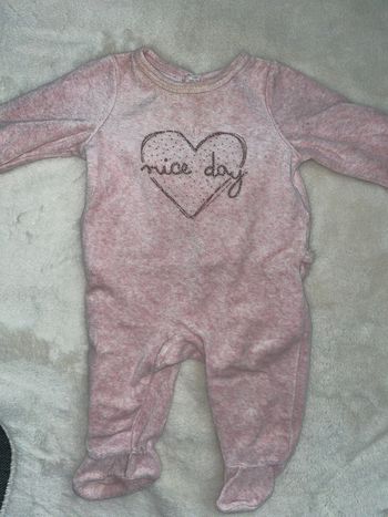Pyjama velours 3 mois TAO