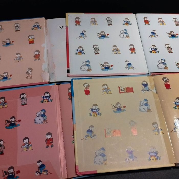 Lot de 4 Livres enfant Nathan T'choupi - photo numéro 3