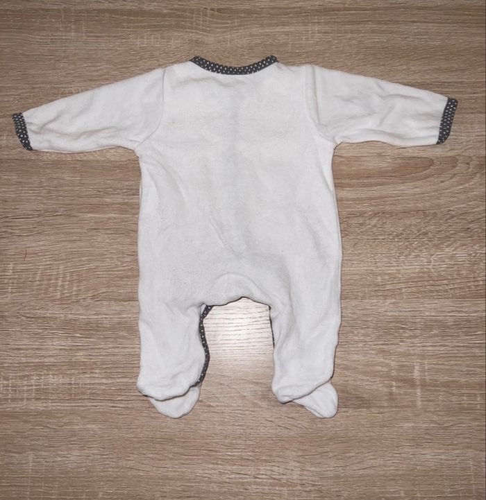 Pyjama bébé Jusqu'à 1 mois / 50 cm - photo numéro 2