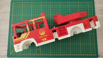 Camion dans l'état pièce détachée Playmobil 5362 Camion de pompier #E23